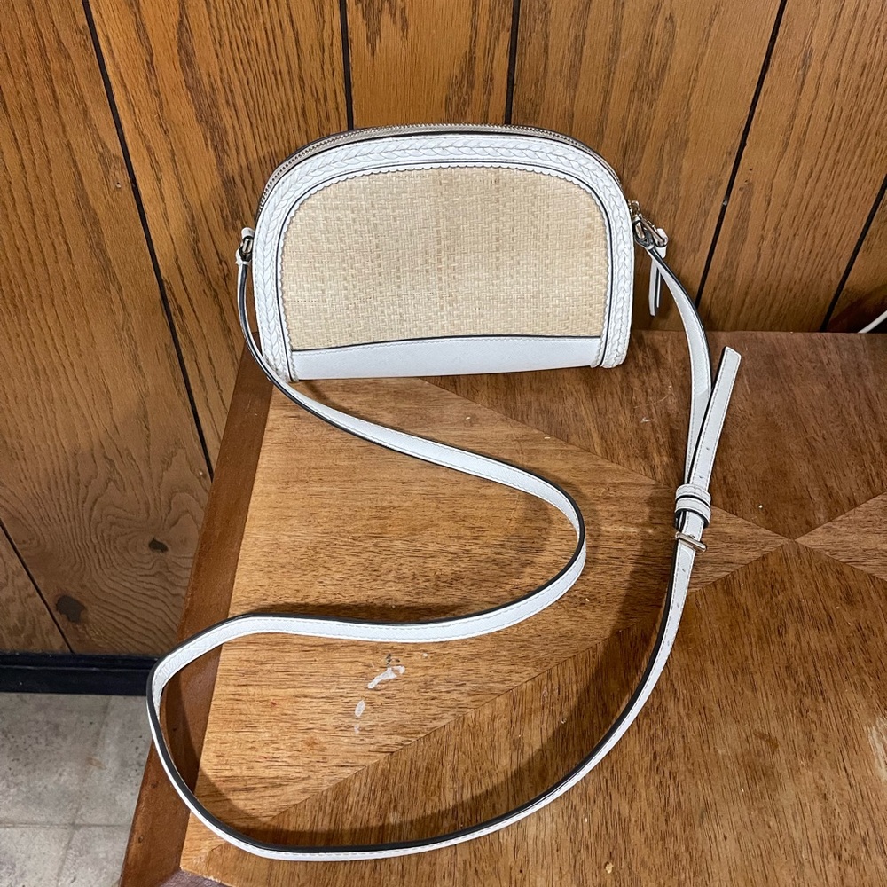 Kate Spade ♠️ Small Straw Crossbody ... - Picture 8 of 16